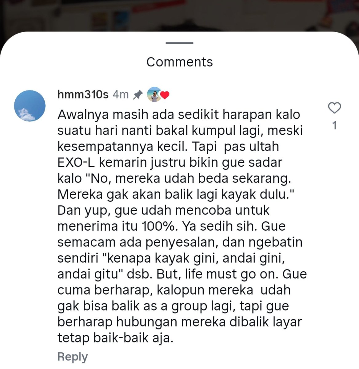 seloeyy's tweet photo. Sedih nya bgt bgt bgttt smp basah mata w bacanya😭 https://t.co/vbszbneS3E