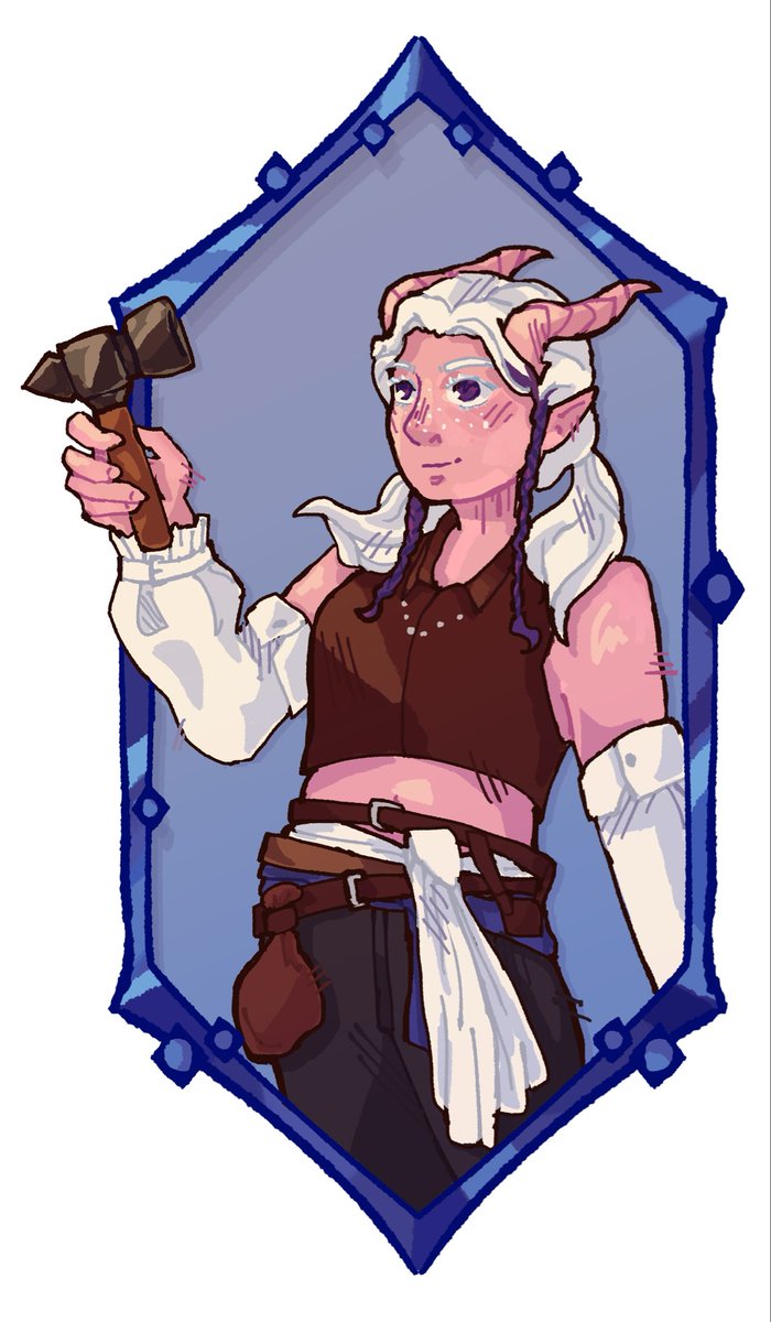 TheArchaicSMP's tweet photo. Welcome a!Isolde 💥🔨

Played by Juneberries!
Art created by @basketofbrushes 
#ArchaicSMP

https://t.co/aKJpL22b7N https://t.co/E4vtfbe6OY