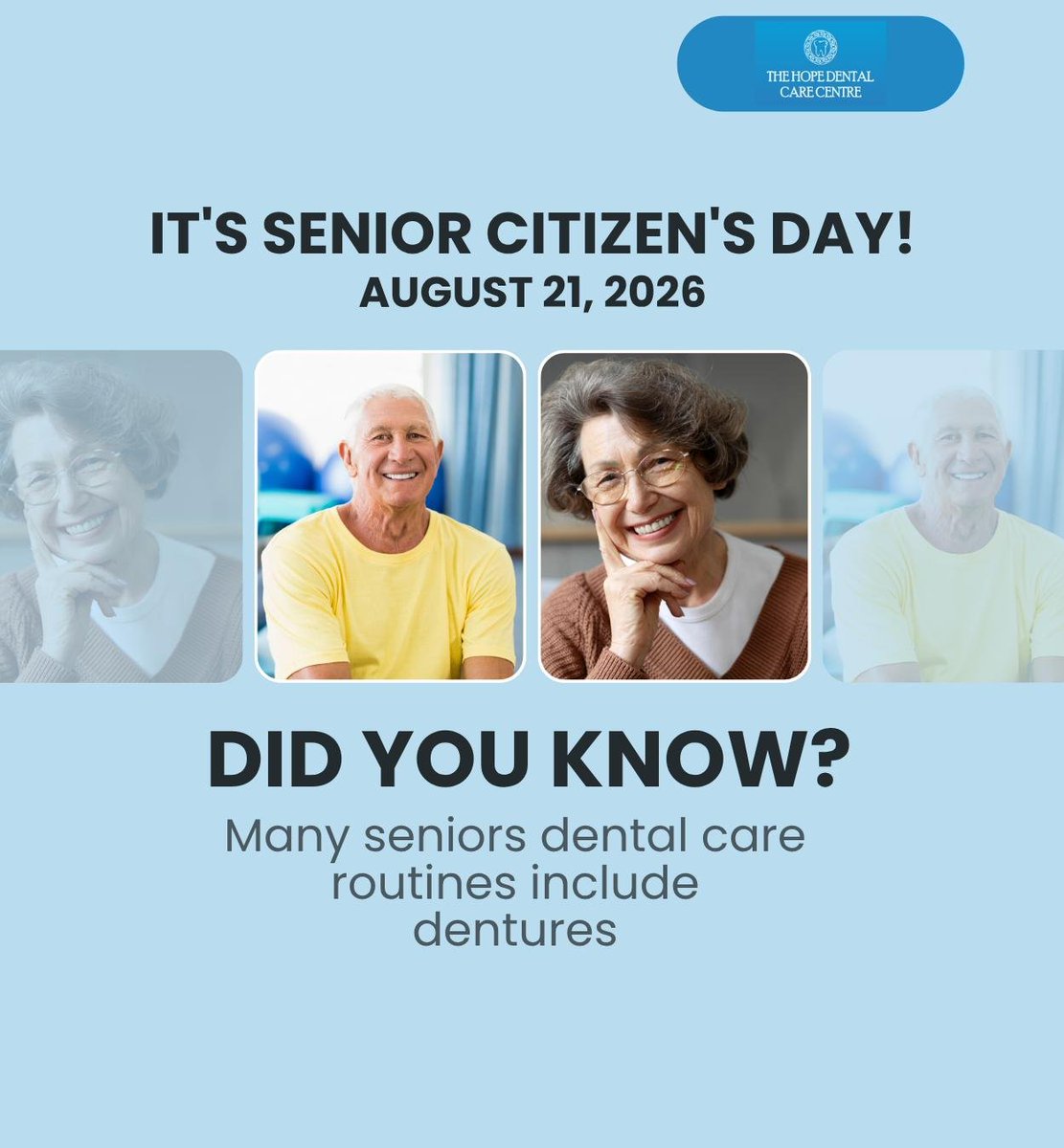 HopeKanata's tweet photo. Dentures can help improve quality of life by enhancing chewing ability and improving the appearance of your smile. Several types of dentures are available to suit your unique needs.
.
.
.
https://t.co/jBkwlKrYhP
343-803-6333
500 Hazeldean Rd Suite 107, Kanata, ON K2L 2B5 https://t.co/gFCTaL1fqI