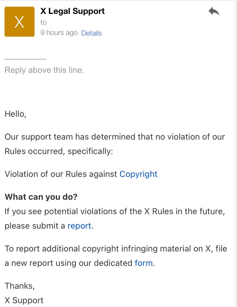 FeelTheBass86's tweet photo. This goes well beyond ordinary harassment. By systematically exposing and circulating paywalled posts, they are directly violating X’s Terms of Service. Those posts are copyrighted material; access is restricted for a reason. Multiple DMCA takedown notices have already been filed against the unauthorized distribution of this protected content. Despite clear evidence of copyright infringement, the notices have produced no meaningful enforcement or removal. The continued republication of material that is both paywalled and copyrighted therefore constitutes ongoing unauthorized use of intellectual property in addition to the Terms of Service violations and the harassment itself​​​​​​​​​​​​​​​​​​​​​​​​​​​​​​​​​​​​​​​​​​​​​​​​​

@x @support @nikitabier @singhai