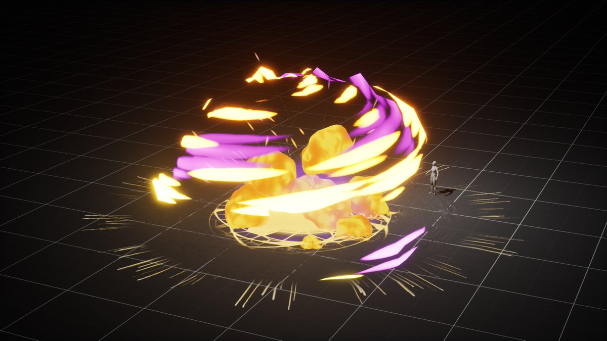 Tarzy_8's tweet photo. Stylized explosion made in Unreal 5.
Full breakdown in my new sketchbook over at realtimevfx 👇
#UE5 #Niagara #realtimeVFX #gamedev #techart #VFX #unrealengine5 https://t.co/kvr3d5uXLQ
