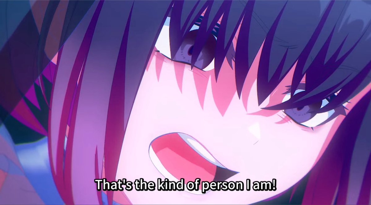 damsellic's tweet photo. idc what anyone says I quite like miyako this episode https://t.co/NHWvw1GFqJ