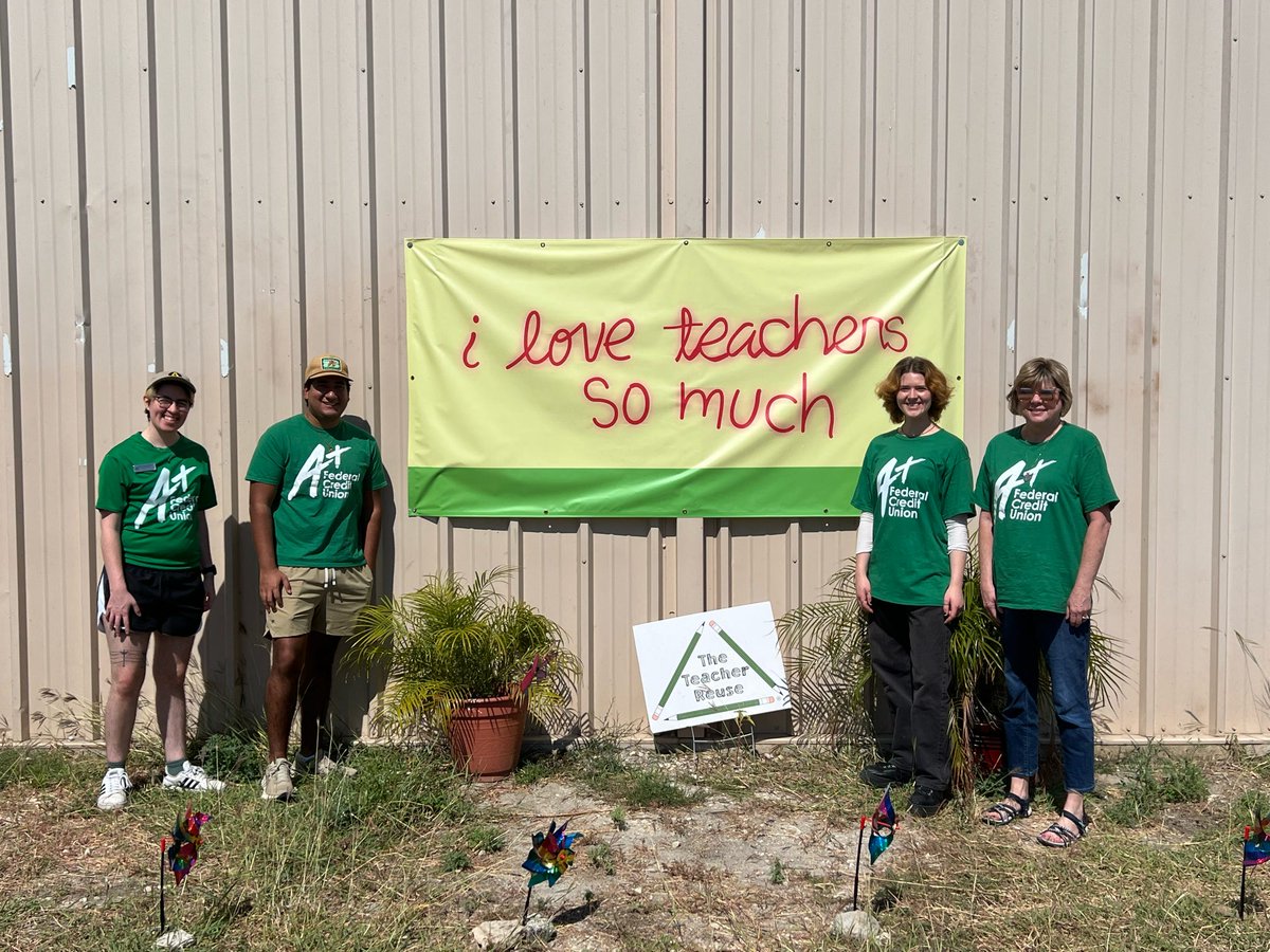 aplusfcu's tweet photo. Hey teachers, get supplies for the new school year with the help of @TeacherReuse. We're a proud partner of this nonprofit organization that's known for being a hub for reused, recycled, &amp; sometimes new resources for teachers in Central Texas!

Check out their page for details! https://t.co/tDRJyNY4a5