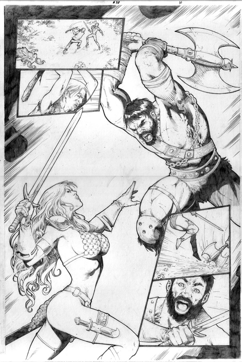 wgpencil's tweet photo. #redsonja #oldstuff https://t.co/7tthQyiVy4