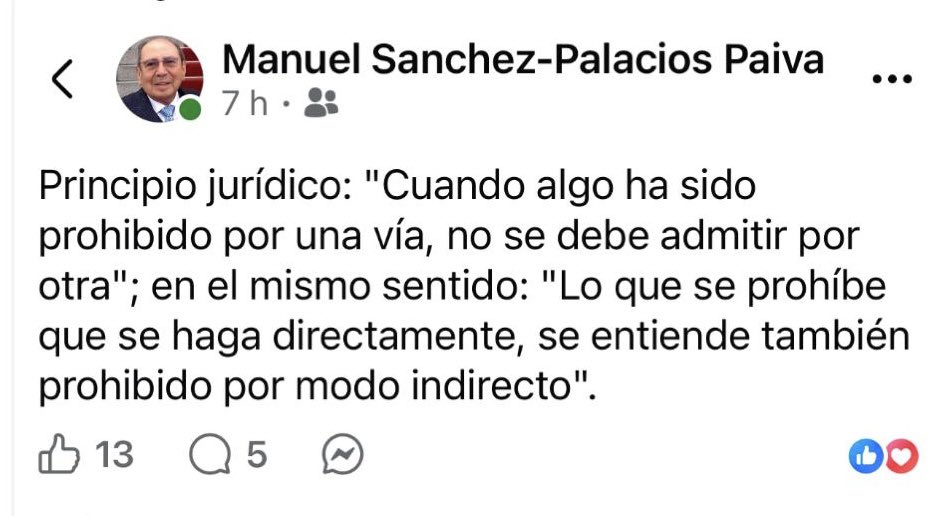 jorgevillenal's tweet photo. Opinión del ex Presidente del JNE… cuando lo integraban verdaderos juristas.
No existe ningún “vacío” la constitución es clara y precisa en prohibir la reelección de alcaldes.
Es deber de todo funcionario cumplir y hacer cumplir la Constitución. https://t.co/bWcMWMevWQ