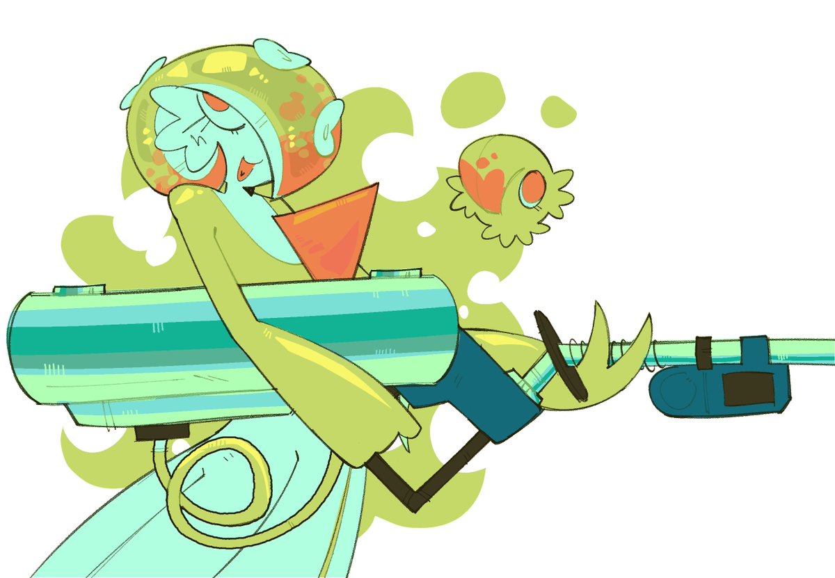 sunnydr0pdraws's tweet photo. shes an octoling now https://t.co/na314fIF5f