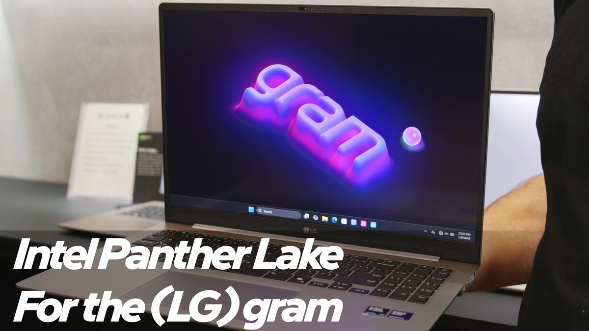 IntelTech's tweet photo. Want a big screen without bloating your backpack? The @LGE_Global gram Pro 16 and 17 combine Intel Core Ultra Series 3 processors with an Aerominum alloy chassis that's stiff and lightweight. Check out our hands-on: https://t.co/6hqT3gTkge https://t.co/kdrhlkdBgg