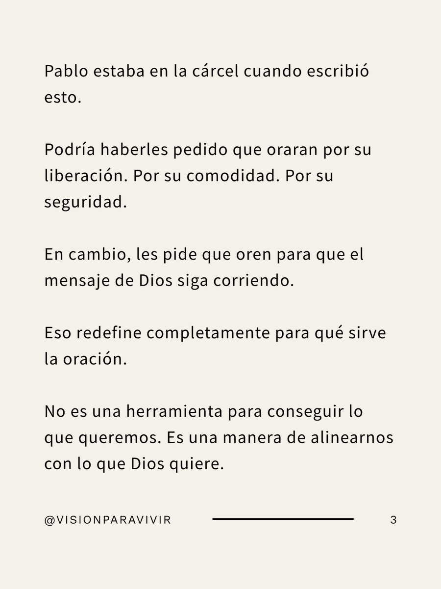 vpv_oficial's tweet photo. Orar por otros no es opcional. Es un deber.
Y cambia lo que pedimos. Cristianismo Firme - https://t.co/s5ZZcspuen https://t.co/0W9MzEPlod