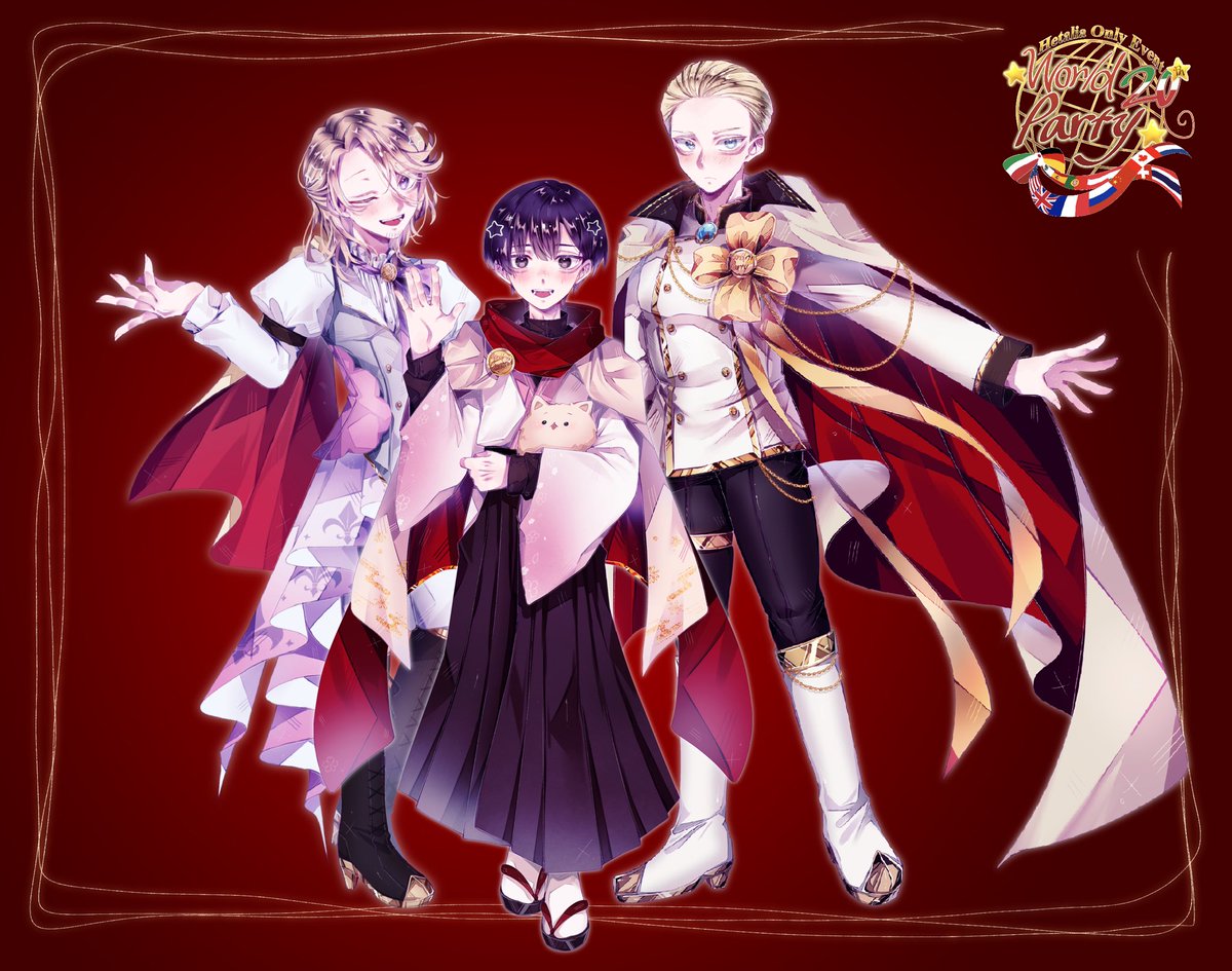 PanjaratTan's tweet photo. From Hetalia only event in Thailand🌎🏳️ https://t.co/27nxWGCzE0