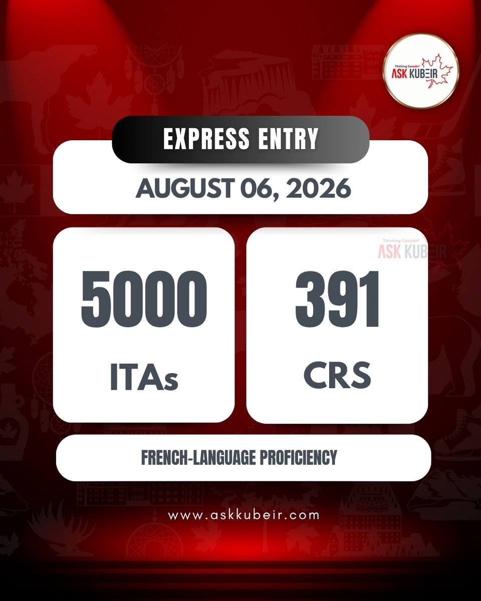 AskKubeir's tweet photo. #expressentry #french https://t.co/aVvj4vb01l