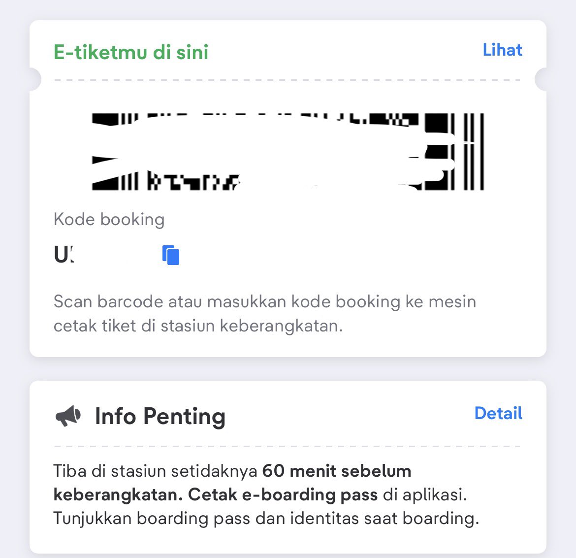 oneydayk's tweet photo. kai access masih error yaa?🥹 tp td aku coba pesen tiket lewat https://t.co/KOEIfCePvy bisa sih, dan E-tiketnya pun lgsg keluar https://t.co/fULcQb6xHB