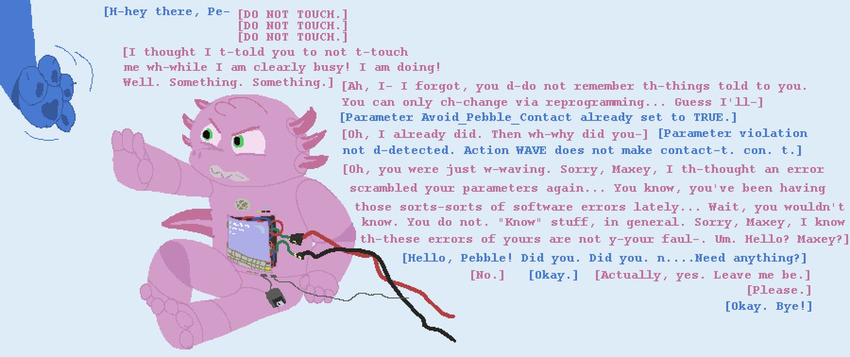 Altcogneous's tweet photo. Unauthorized contact

#robot #furry #oc #art https://t.co/uwAZBtHhjx