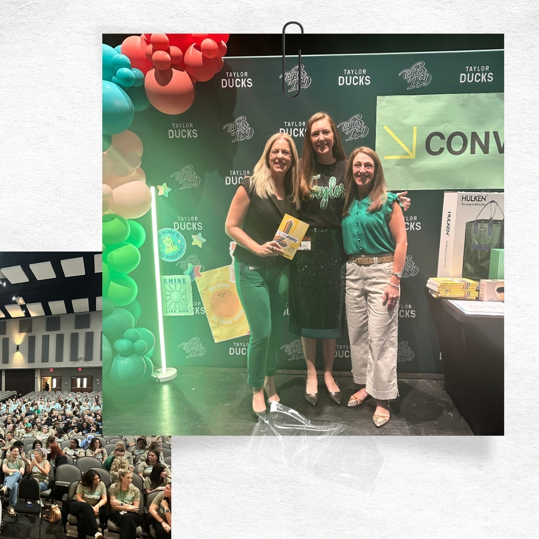 AnneGradyGroup's tweet photo. Nobody goes into education for the easy days. They go in because the kids are worth it.

I got to spend time with 500 Taylor ISD teachers, paraprofessionals, and staff who live that truth every single day. Being in that room was a privilege.

@taylorducks 💙 https://t.co/10ulwfHsug