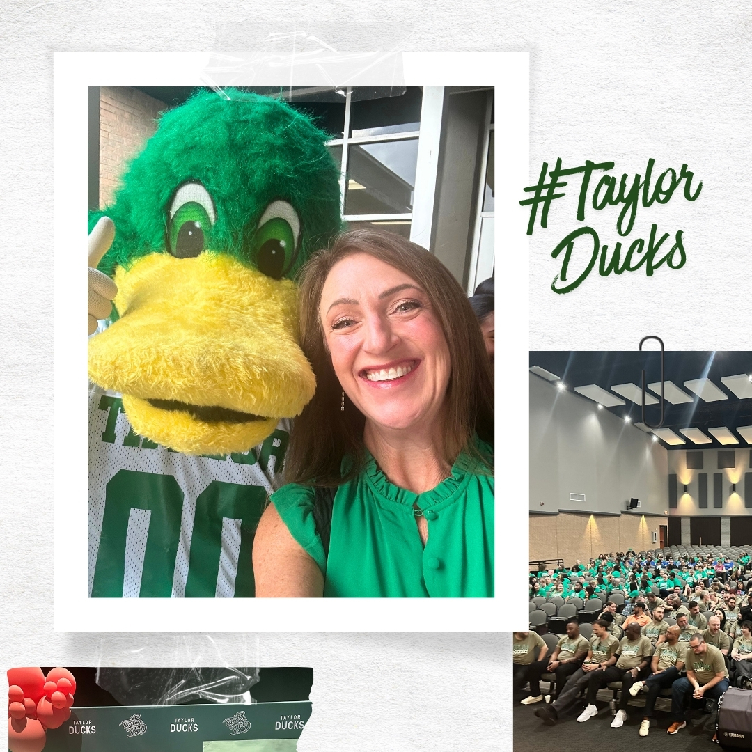AnneGradyGroup's tweet photo. Nobody goes into education for the easy days. They go in because the kids are worth it.

I got to spend time with 500 Taylor ISD teachers, paraprofessionals, and staff who live that truth every single day. Being in that room was a privilege.

@taylorducks 💙 https://t.co/10ulwfHsug