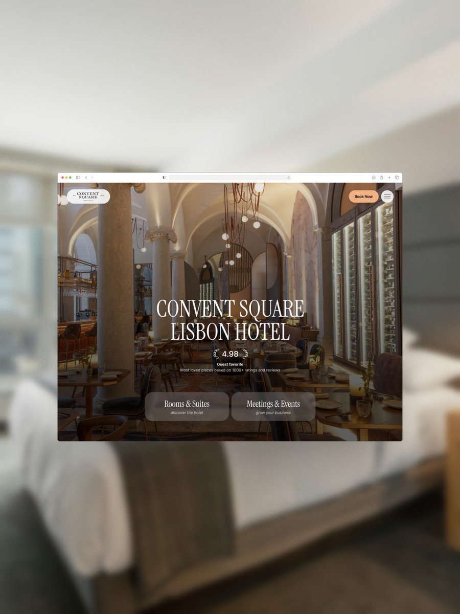 bymiglabs's tweet photo. Hero proposal for a new hotel website design.
What you think? https://t.co/0cuL6hSNnG