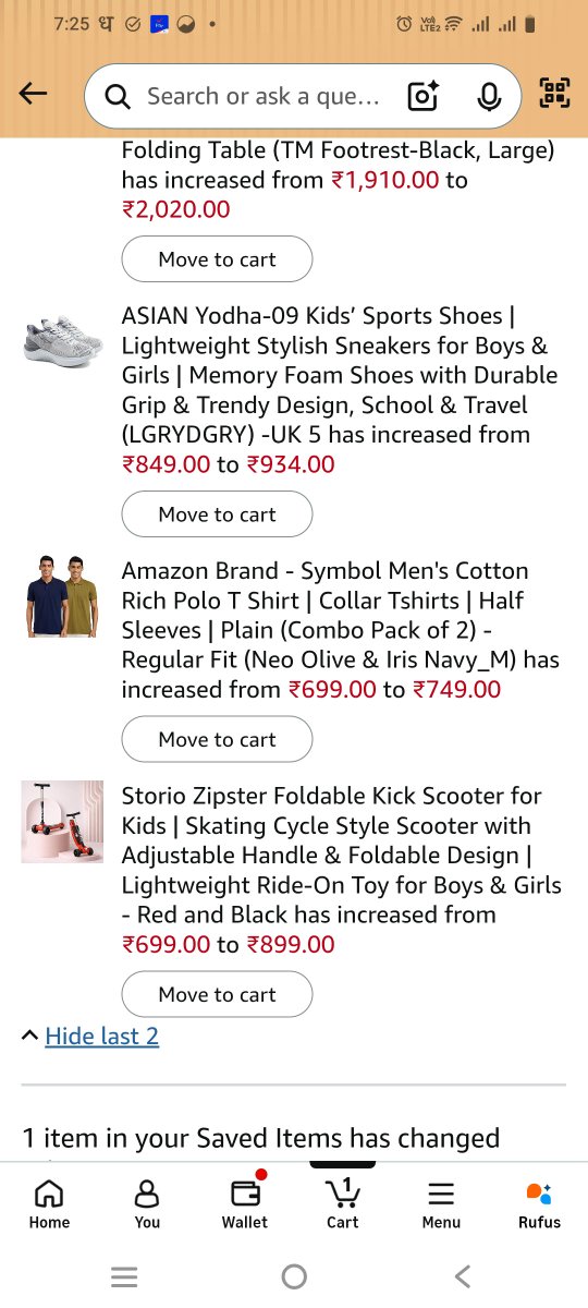 sumt7's tweet photo. It's almost a common gimmick @amazonIN plays in India just 1-2 days before Festive offers and provide hollow discounts on inflated priced products!

@amazon @AmazonHelp @JeffBezos

#Amazon #FreedomSale https://t.co/DhXCEiCoRx
