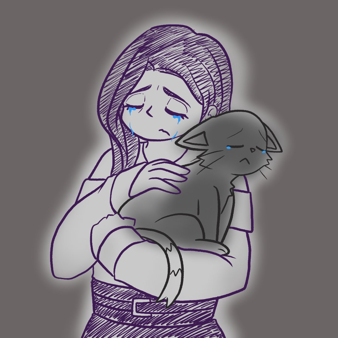 Christi_Purple's tweet photo. ⚠️ PLEASE READ!! ⚠️

These past few days haven't been easy for me... My cat Cody had a swollen belly, and lately, she hasn't been eating or drinking, she can't use her litter box and she's very weak... (1/6) https://t.co/NhrJ3Y4UOl