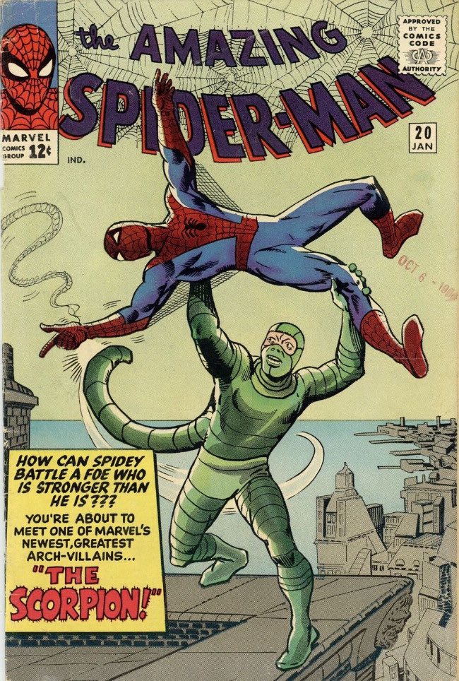 UNDERCOVERCOMI's tweet photo. COMICS COVERS 🦂 SCORPION
#scorpion #macCargan #spiderman #aunmay #jameson #captainAmerica #msMarvel #alphaflight  1/6 https://t.co/90AGcQTbYr