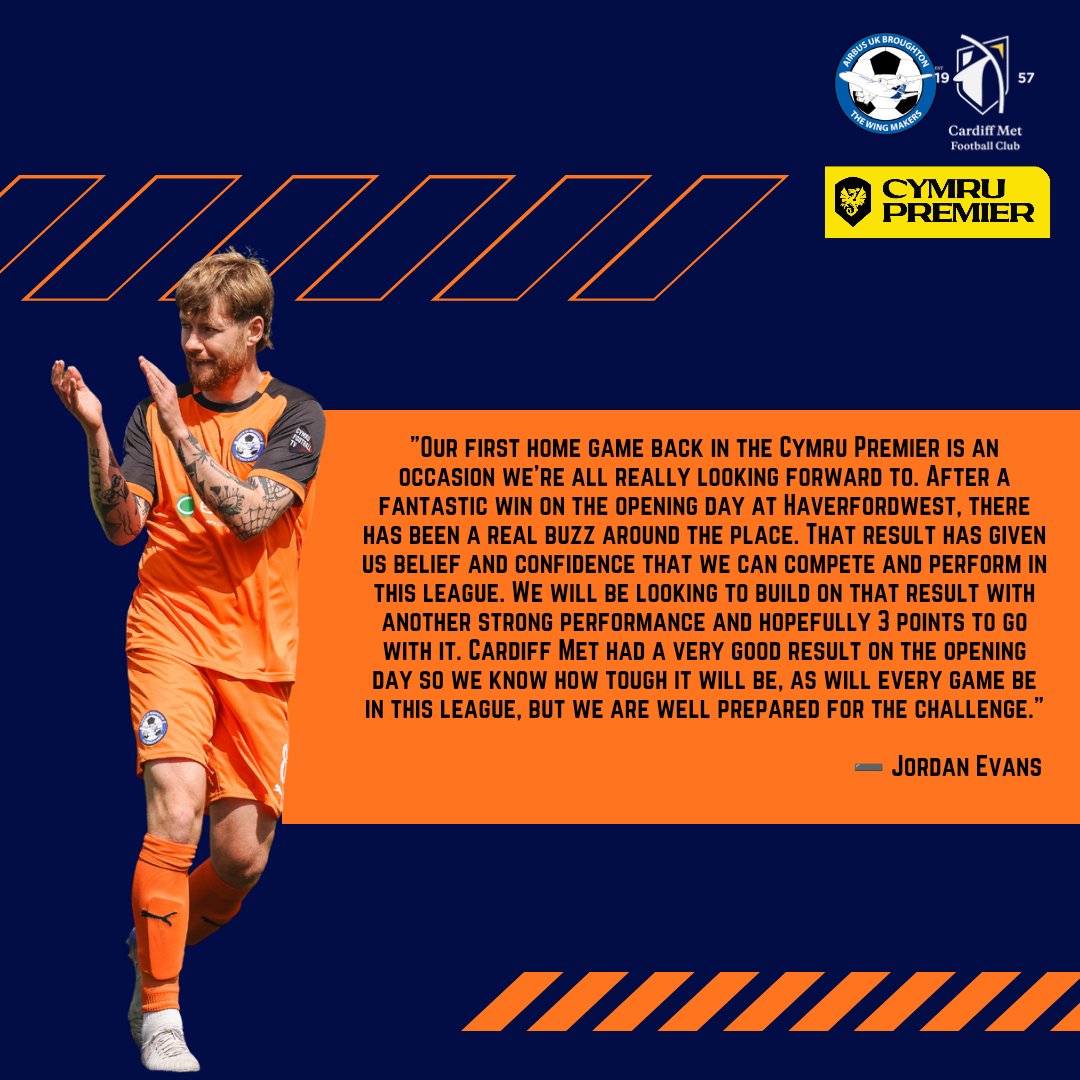 airbusukfc's tweet photo. @Jordan_Evans11 on how they are looking forward to their first home game in the @CymruLeagues Premier ⚽✈️🗣️
#Wingmakers✈️ #UpTheBus #noviracymrupremier https://t.co/63LHzDgP9T