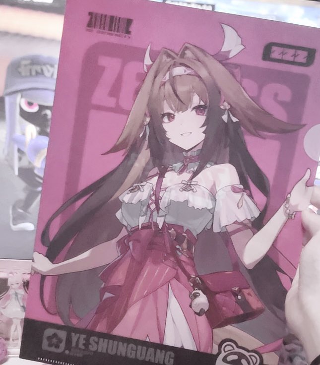 t_tu_5's tweet photo. ゼンゼロセブンコラボの葉瞬光可愛すぎる⸌̟͂̋⸍̑⸜̑⸝͂ https://t.co/AVhNZMdCdl