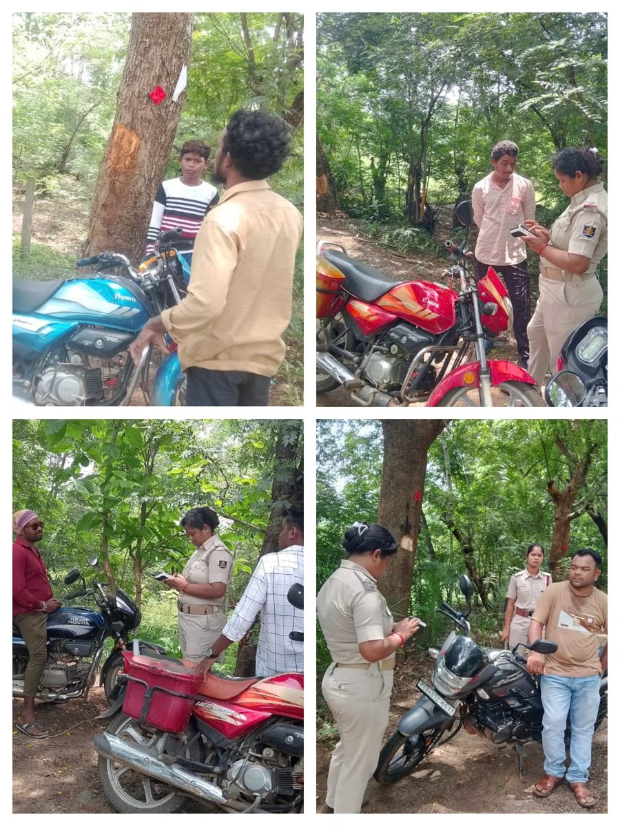SPNUAPADA's tweet photo. MV Checking under Komna PS
MV Checking conducted under Komna PS to enforce traffic rules and ensure road safety. Legal action taken against violators.
#NuapadaPolice #OdishaPolice #RoadSafety #MVChecking
@DGPOdisha
@odisha_police
@CIDOdisha
@digswrkoraput
@DM_Nuapada https://t.co/TZRrfRhiHx