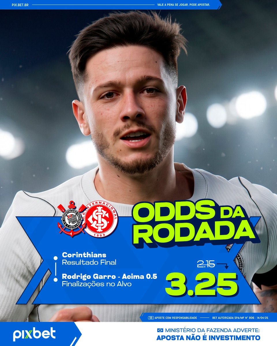 pixbet's tweet photo. 🚀 Não para por aí... tem mais Odds da Rodada!

Tem muito mais te esperando no link: https://t.co/1CaTS6s9RL https://t.co/H4B6fcBHHf
