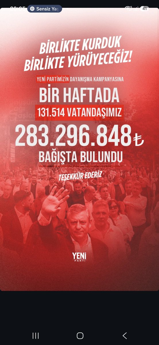 by_toprakemre's tweet photo. Teşekkürler Türkiye 
@eczozgurozel #yenipartisosyalmedya https://t.co/Q4qgiEfUrM