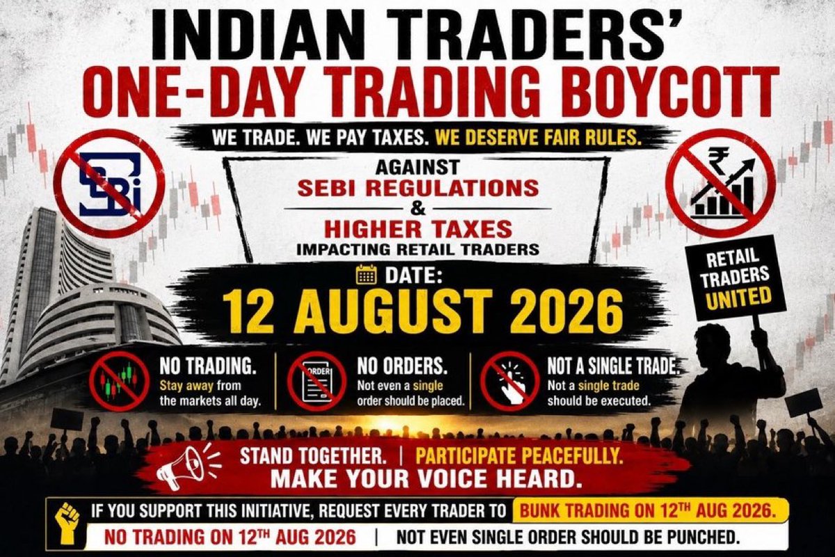 Alphaalgo7's tweet photo. 12 th August.
Not a single trade.
Not one.
#rollbackcsa https://t.co/aKWRtv5AcM