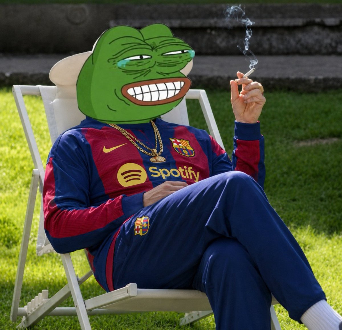 qodriwontmiss's tweet photo. Lowkey God sef na Barca fan.😂 https://t.co/sJDUWClMev