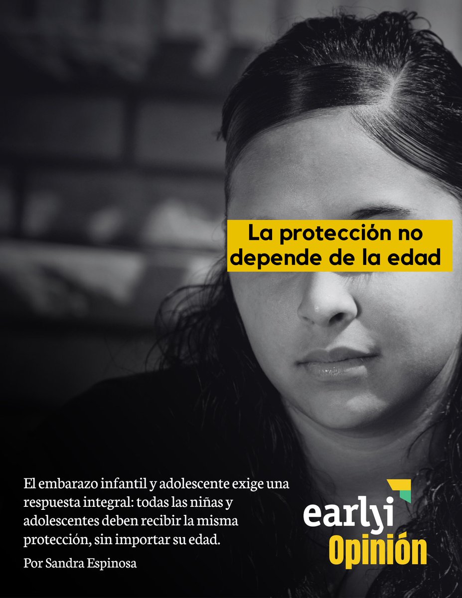Alumbramx's tweet photo. Cuando una niña o una adolescente enfrenta un embarazo, la protección de sus derechos no debería depender de la edad que tenga.

La respuesta del Estado debe garantizar atención integral, prevenir la revictimización y colocar siempre en el centro el interés superior de la niñez.

En esta columna se reflexiona sobre la importancia de fortalecer el marco de protección para que todas las niñas y adolescentes reciban el mismo acompañamiento y acceso a sus derechos.

Lee la columna completa en nuestro sitio web y comparte este contenido para impulsar una conversación informada sobre la protección de la infancia y la adolescencia.