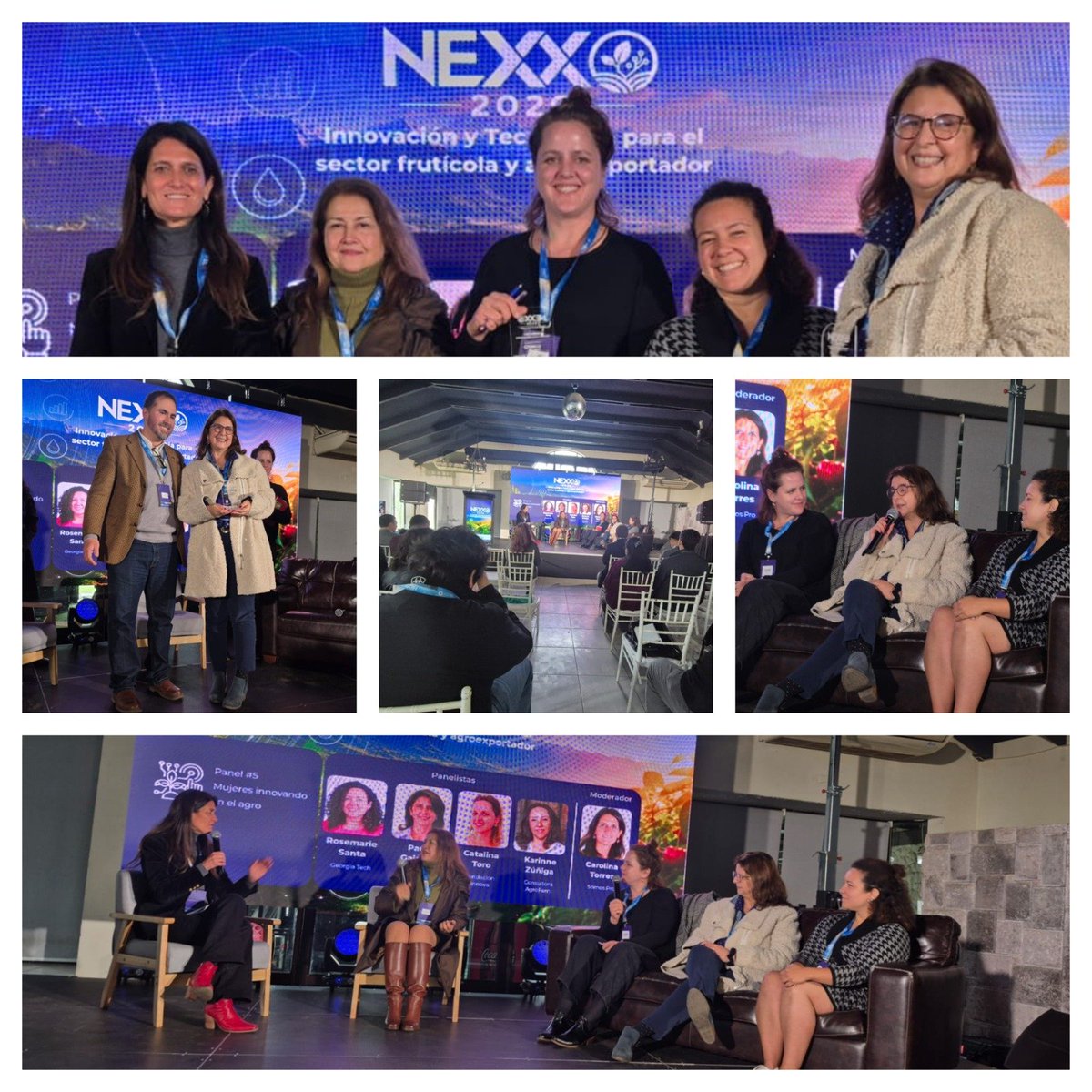 cet_thinkagro's tweet photo. 👉🏻Hoy fuimos parte de una grata conversación sobre “Mujeres innovando en el agro”.
Evento Nexxo 2026 https://t.co/stVhiinKR2