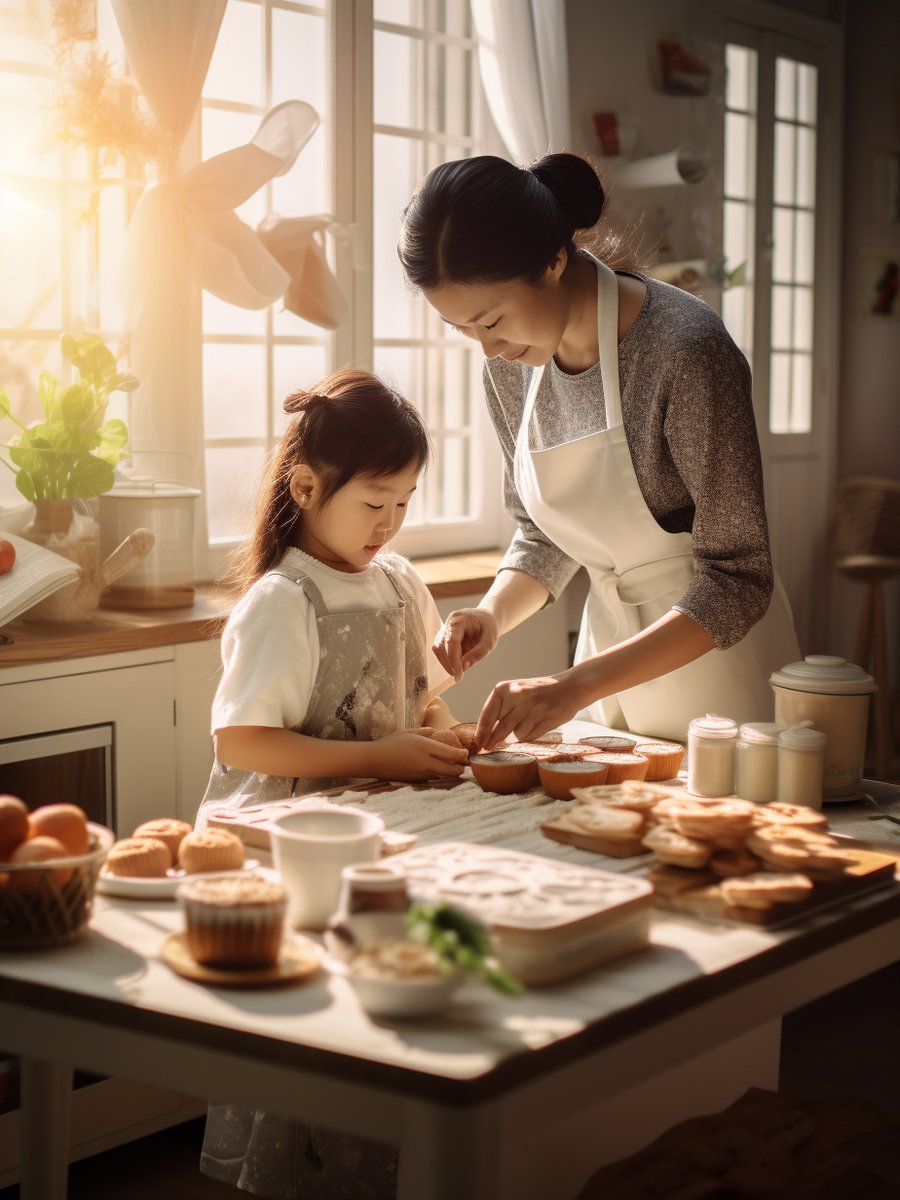 SunilDa43451016's tweet photo. Cozy Sunday at home: baking cookies with my kid u0026 my partner’s silly dance moves playing in the background. Life doesn’t get better than this. https://t.co/lpcezAetgA
