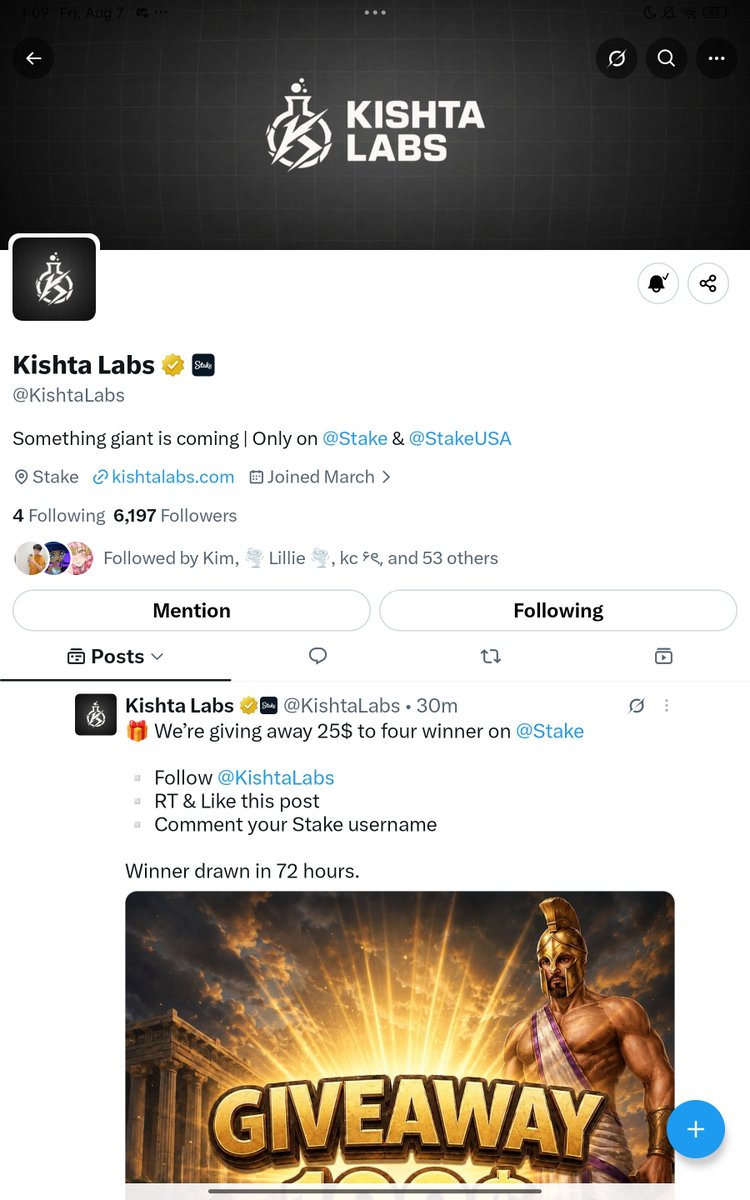 neverbeenliz's tweet photo. @KishtaLabs @Stake I need @KishtaLabs win and stake balance ! >__<

stake: ivebeenliz https://t.co/QDyBgVZHlj