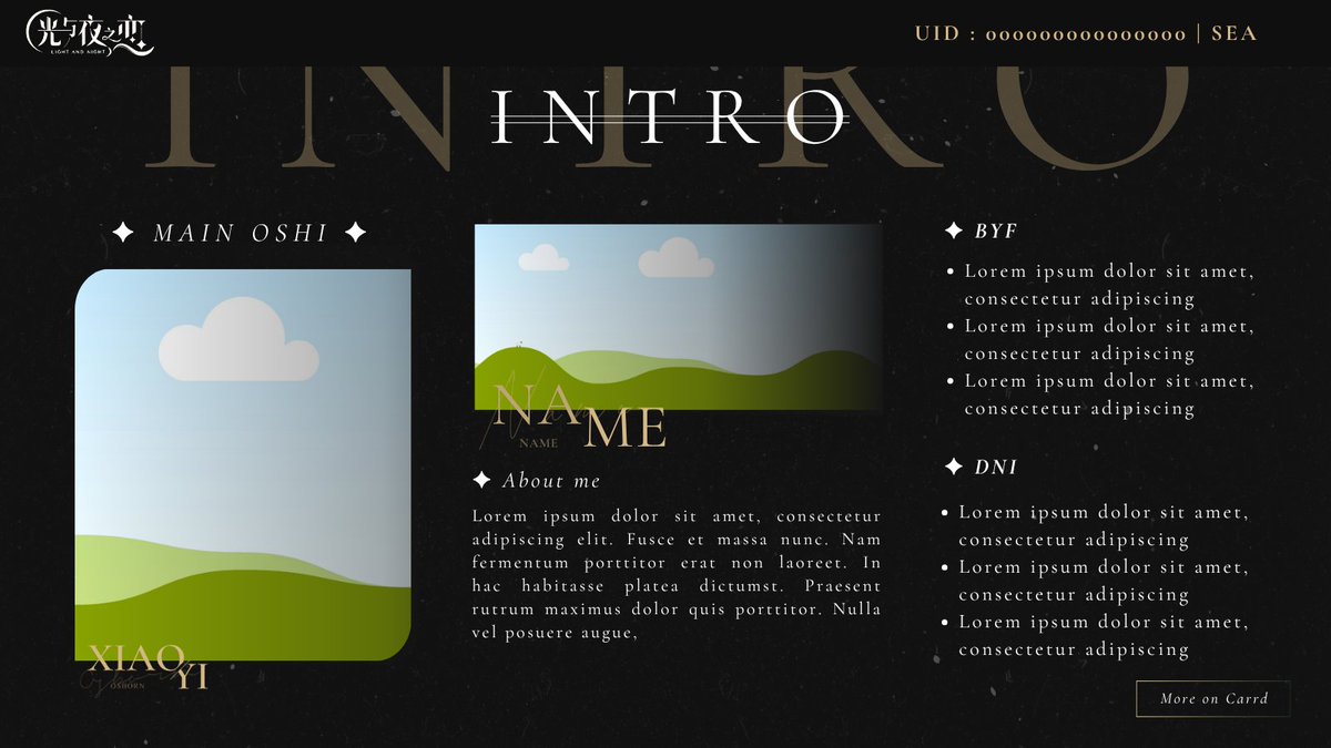 shioriginal_'s tweet photo. #lightandnight Intro !
Feel free to use, please read the rules beforehand! 
🔗: https://t.co/TOC3LKU9BA

#lnnmoot  #lnntwt https://t.co/mBwZDd3Etk