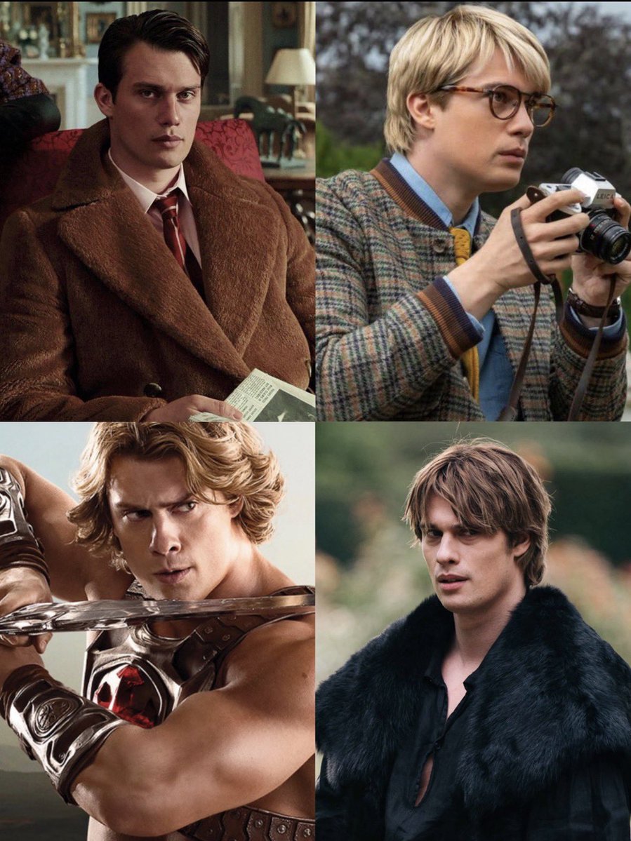 laintislhea's tweet photo. Been a while since i saw a tweet about Nick different hair in every project so I’ll do it😍 https://t.co/M7cCgMoH0i