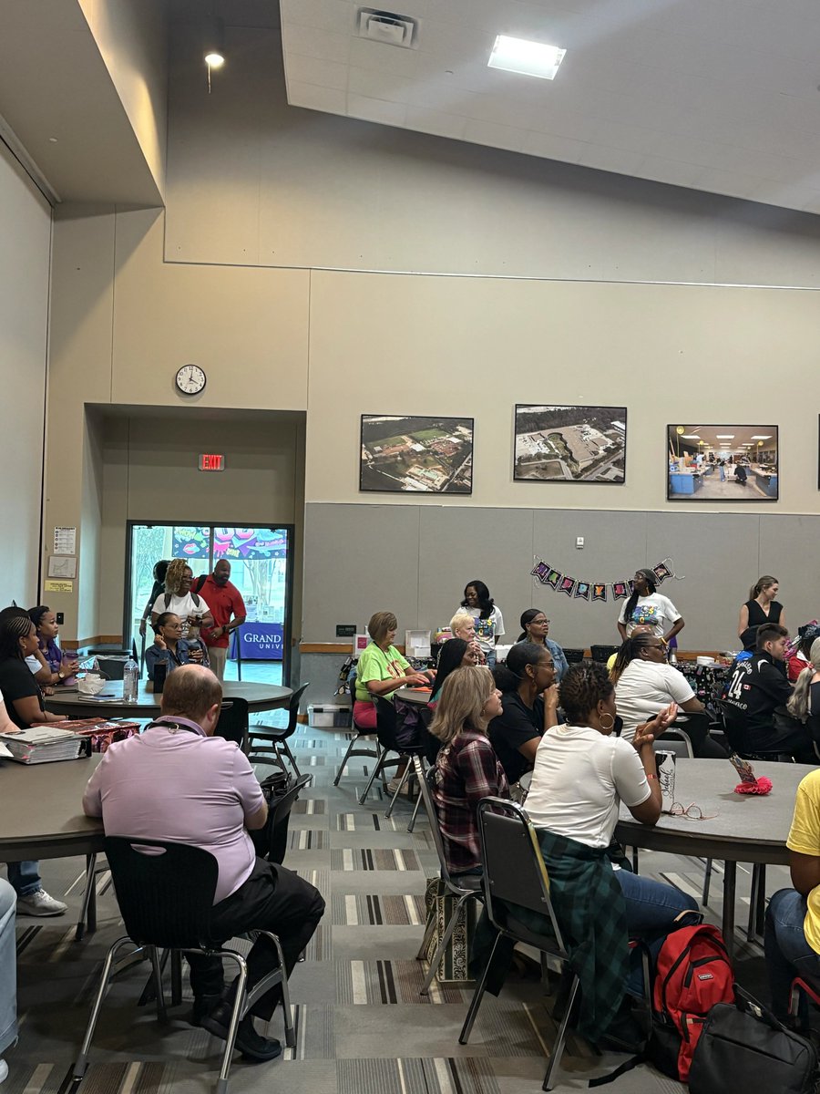 SpringISD_GCMH's tweet photo. Before the day began...  Every detail was thoughtfully planned to create a welcoming and engaging experience for our Spring ISD School Counselors. Thank you to everyone who helped make our 2026–2027 Job Alike a success! #GCMH #NewSpringISD #SchoolCounselors #BackToThe90s https://t.co/g7pPDPAieB