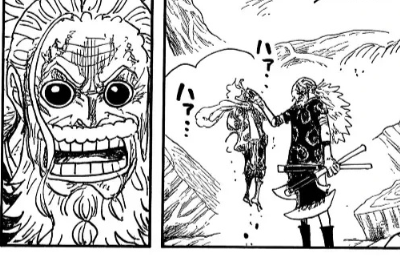 Kenbun_'s tweet photo. #ONEPIECE1190 Tout ceux qui s'inquiétaient de la direction que prenait Luffy, Gaban dans ce chapitre c'est littéralement Oda qui vous dit "tout est sous contrôle" https://t.co/8cu7lnsxH8