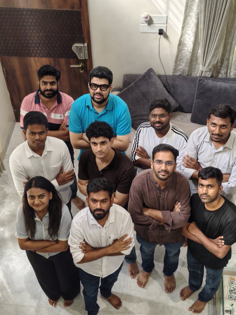 AshutoshRanka's tweet photo. Team @Cockroachisback! Ready to give it all.

Onwards and Upwards. https://t.co/fwUHL29HJD