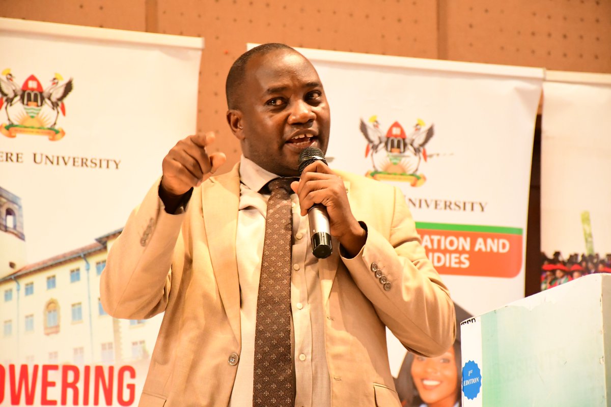 MaKCEES's tweet photo. Dr. Michael Walimbwa, the staff safeguarding champion together with student safeguarding champions @MakCEES have sensitized first year students on safeguarding. "It's about protecting members of @Makerere community from harassment, neglect &amp; any behaviour that threatens safety" https://t.co/0noVpkRqzZ