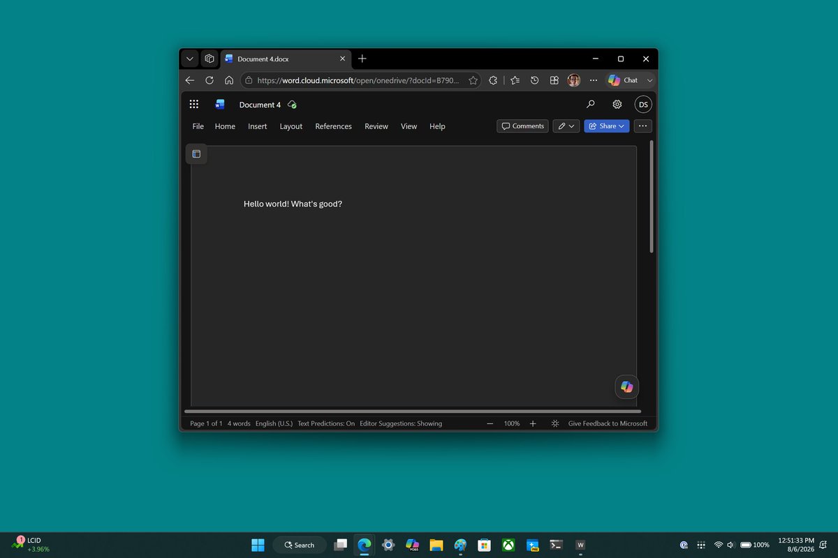 Dav3Shanahan's tweet photo. How to Get Microsoft Word for Free (Students, Educators, and Home Users) #Google #Microsoft #Microsoft365 #Microsoft365Apps #MicrosoftEducation #MicrosoftTeams #MicrosoftWord #OneDrive #OneNote #PowerPoint #SharePoint #Windows
https://t.co/WetpDIMw2y https://t.co/XKvksFZ05N