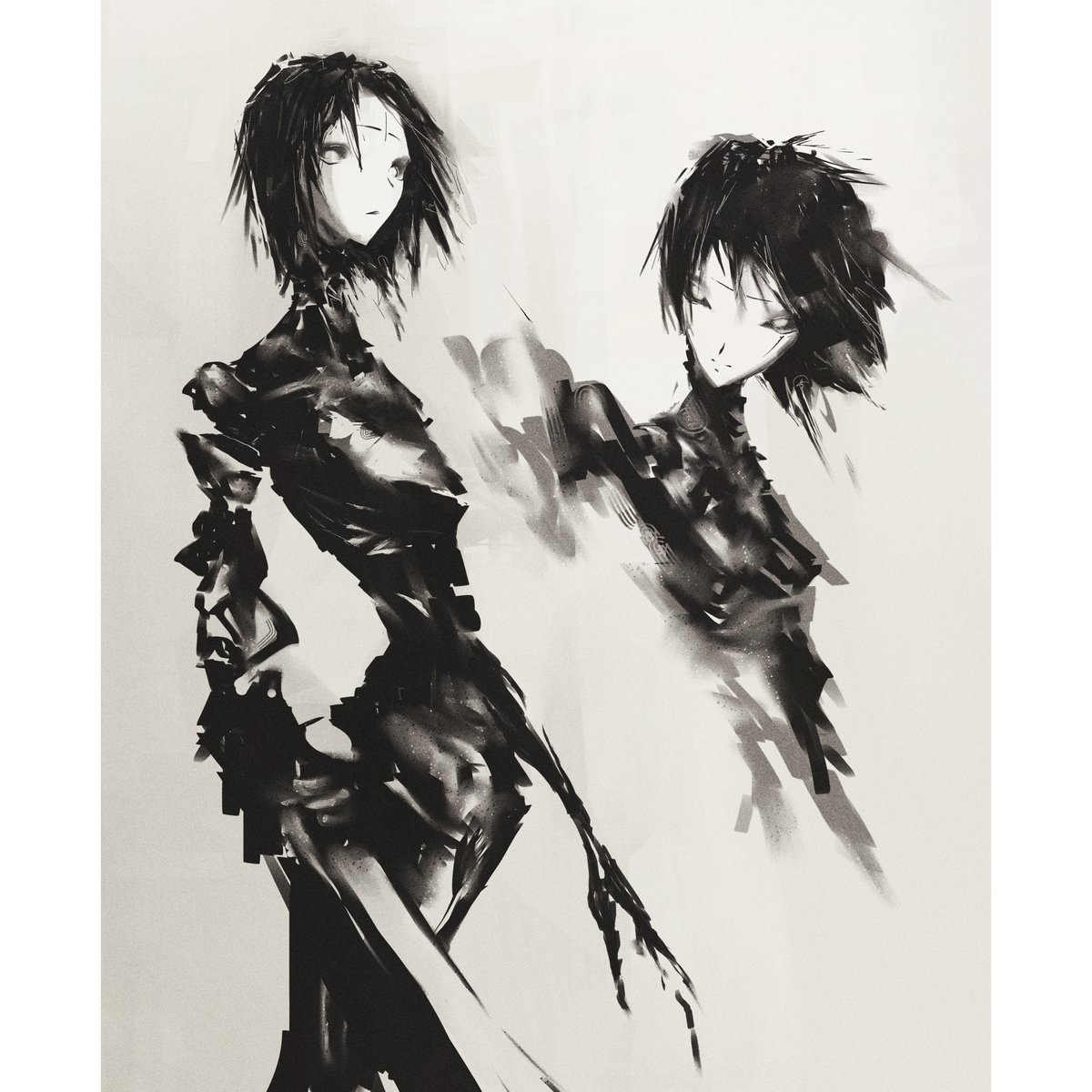 ebbvART's tweet photo. Sanakan - sketch 
#BLAME #illustrationㅤ #art https://t.co/CpcI9XNOrf