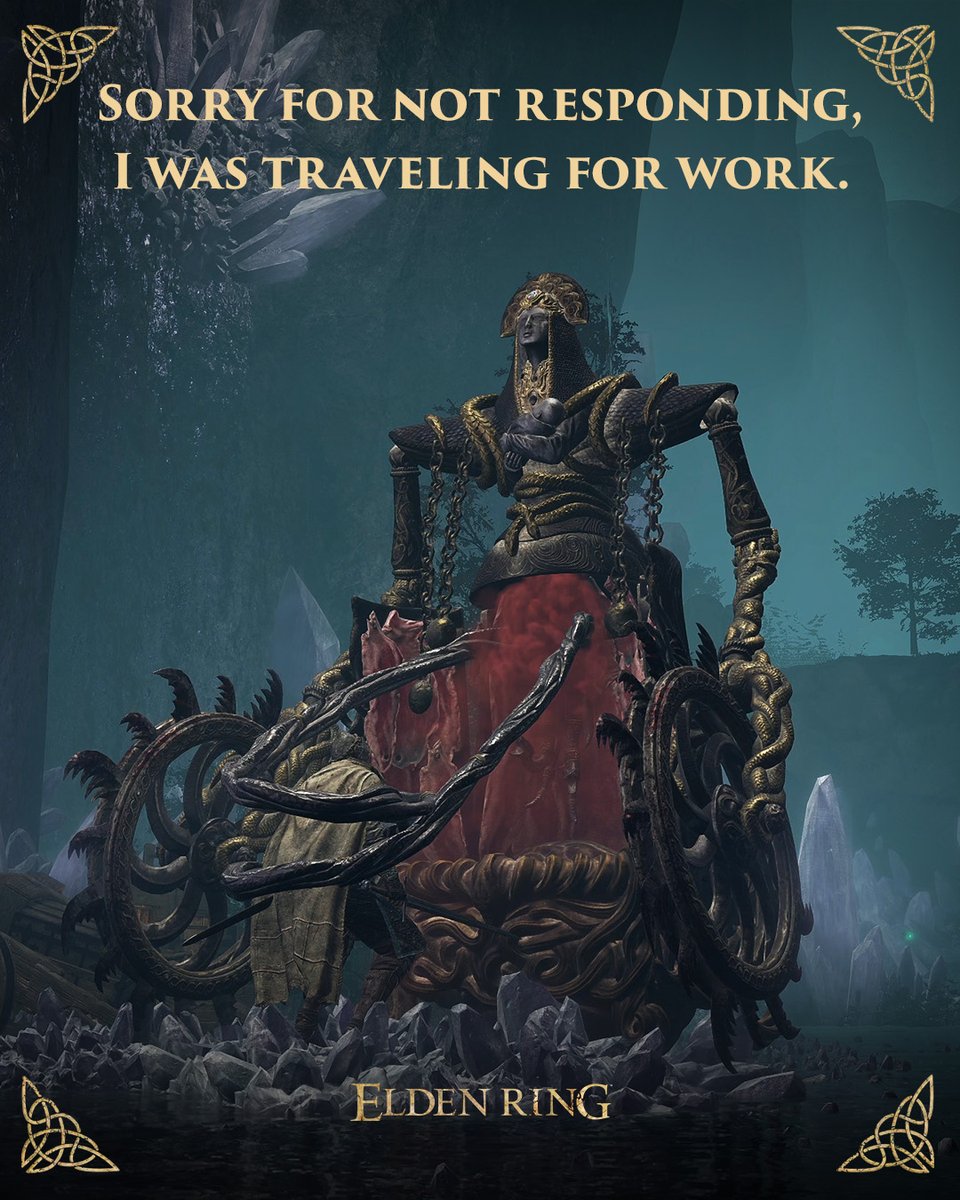 BandaiNamcoUS's tweet photo. Just Tarnished things! ✨
#ELDENRING https://t.co/4vMlHrOb3O