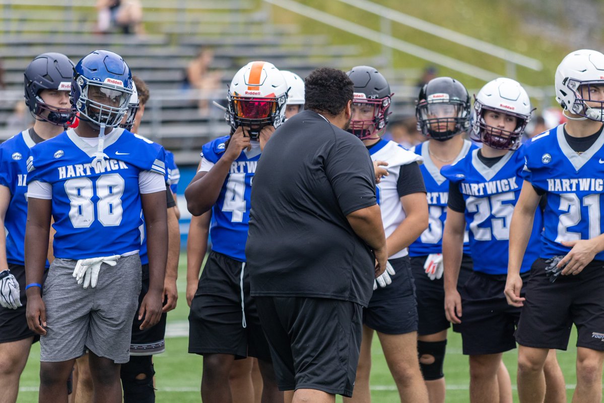 HartwickFball's tweet photo. Itching for camp. 🏈⛺️⏳

Thank you to everyone who came out and competed. We appreciate the energy, effort, and competition. #SOAR https://t.co/nuUULWkKP7