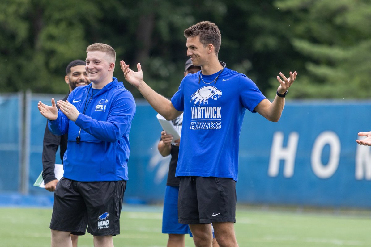 HartwickFball's tweet photo. Itching for camp. 🏈⛺️⏳

Thank you to everyone who came out and competed. We appreciate the energy, effort, and competition. #SOAR https://t.co/nuUULWkKP7