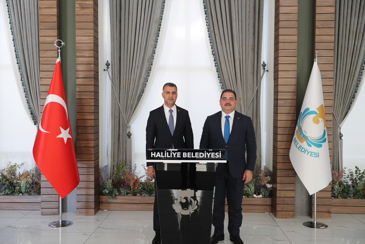 mcanpolatnet's tweet photo. Haliliye Kaymakamımız Sayın Erkan Savar ile Belediyemizde bir araya geldik.

Nazik ziyaretleri için teşekkür ediyorum. https://t.co/8lgVvkDwjF