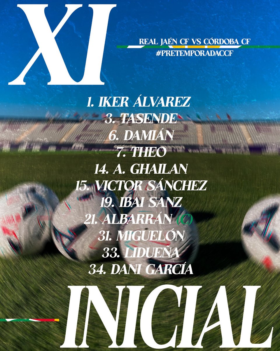 CordobaCF_ofi's tweet photo. 👤 𝐗𝐈 𝐈𝐍𝐈𝐂𝐈𝐀𝐋 cordobesista para el #RealJaénCórdoba 

#PretemporadaCCF https://t.co/cmirxNvqJH