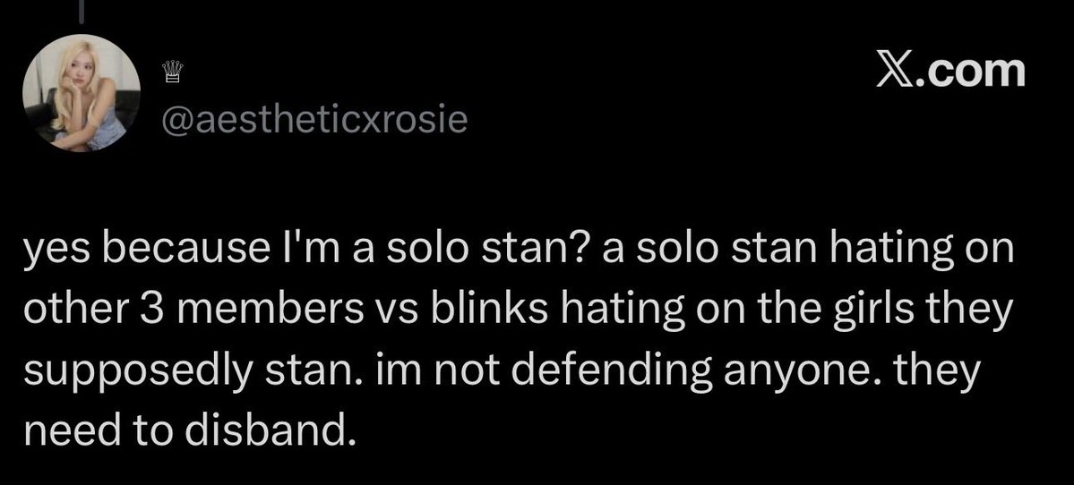 blinkinluv45's tweet photo. “I can hate my member’s group members and compare them to each other, make 10 second clips so armys can use it BUT you can’t hold them responsible because that is considered HATE”

So just because I stan the GROUP means I can’t have an opinion or hold them responsible?
I stan the GROUP as whole not just your member.