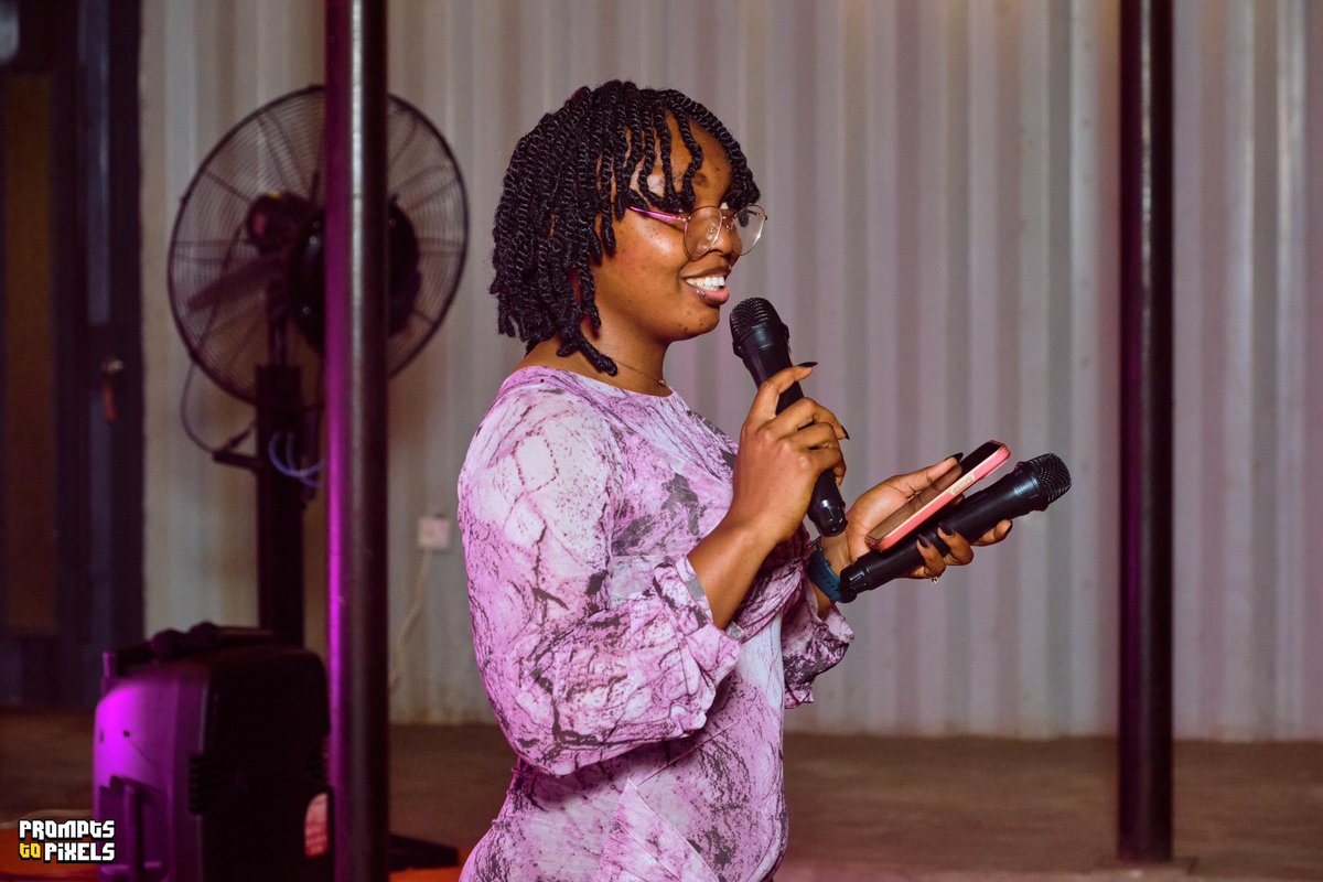 iamLadyMoh's tweet photo. Can AI design? Sure. 
But can it host the conversation? That’s where I came in. 🎤 

It was a privilege to have hosted an insightful session exploring how AI is transforming the world of design.

It was an experience worth having.

#ladymoh #PromptToPixels #EventHost #Innovation https://t.co/ZgpTWwxBUv