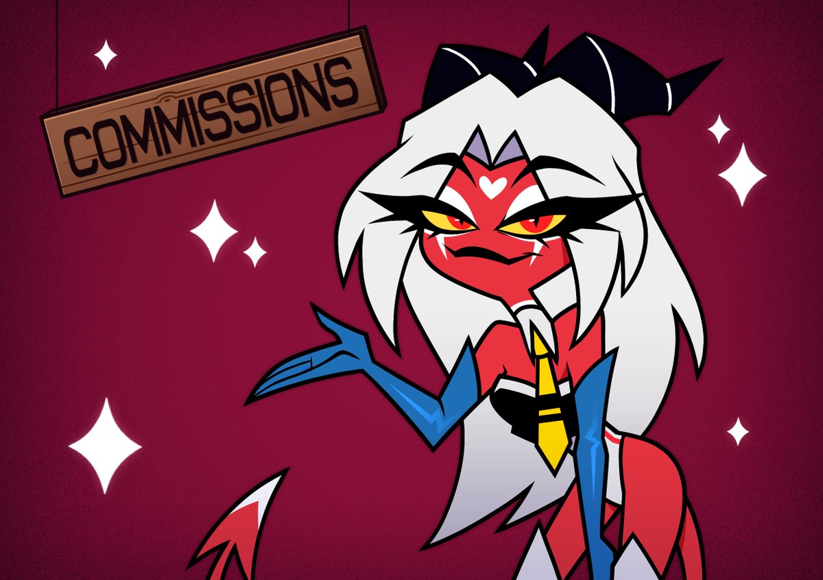 katya_sair's tweet photo. I'm opening commissions! 
DM if you're interested👀
Please also review the TOS🥺💖

‼️Payment is through Easystaff or Hipolink only‼️
(they accept PayPal payments👀)

https://t.co/y37pj0bUjY
https://t.co/8AMPeVhWQn

#hazbinhotel #helluvaboss #commission https://t.co/nWrIxWybI3
