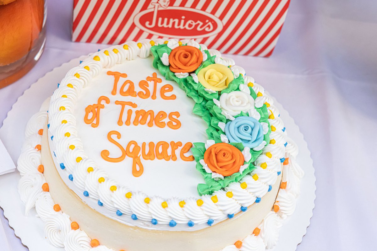 TimesSquareNYC's tweet photo. The Annual Taste of Times Square is back and better! 🌟 Presented by The Durst Organization, join us on Wednesday, September 9th for this epic celebration and discover why Times Square is the Crossroads of the World for dining 🌍 🍽️✨ https://t.co/T1CU9U0xMh

#NYC #NYCEats https://t.co/8p1eBON2C9
